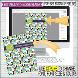 2022 Relief Society BINDER Printables (EDITABLE)