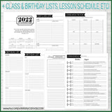 2022 YW CLASS Presidency Planner {EDITABLE} PRINTABLE