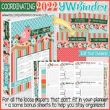 2022 Young Women BINDER KIT (EDITABLE) Printables