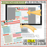 2022 Young Women {NEWSLETTER TEMPLATES} Printables