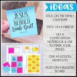 2023 CFM Weekly Sticky Notes {New Testament} PRINTABLE