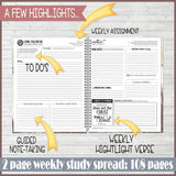 2023 Come Follow Me STUDY Journal {NEW TESTAMENT} PRINTABLE