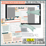 2023 EDITABLE Monthly Newsletter Templates {RS Collection} Printable