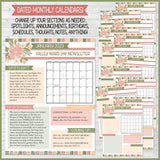 2023 EDITABLE Monthly Newsletter Templates {YW Collection} Printable