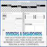 2023 EVERYDAY Personal Planner {Inside Pages Only} EDITABLE Printable