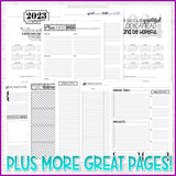 2023 Latter-day Lifestyle Planner {Inside Pages Only} EDITABLE Printable