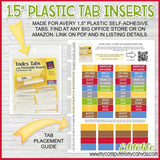 2023 PRIMARY PRESIDENCY PLANNER Printable (EDITABLE)