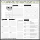 2023 YW CLASS Presidency Planner {EDITABLE} PRINTABLE