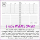 2024 EVERYDAY Personal Planner {Inside Pages Only} EDITABLE Printable