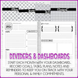 2024 EVERYDAY Personal Planner {Inside Pages Only} EDITABLE Printable