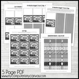 2024 Graduation BUNDLE (Nugget, Subway Art, Gift Basket & GNOMES) PRINTABLE