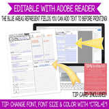 2024 Latter-day Lifestyle Planner {Inside Pages Only} EDITABLE Printable