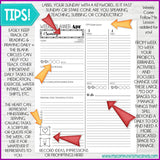 2024 Latter-day Lifestyle Planner {Inside Pages Only} EDITABLE Printable