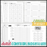 2024 PRIMARY PRESIDENCY PLANNER Printable (EDITABLE)