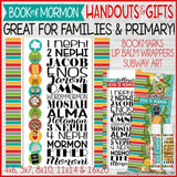 2024 Primary CFM BOOK of MORMON {Handouts & Gifts} PRINTABLES