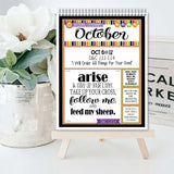 2025 {D&C} CFM "FAUX" WEEKLY Bulletin Board Pages {JAN-DEC} PRINTABLE