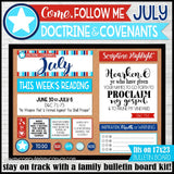 2025 {D&C} CFM "FULL" Monthly Bulletin Board Kits {JAN-DEC} PRINTABLE