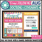 2025 {D&C} CFM "FULL" Monthly Bulletin Board Kits {JAN-DEC} PRINTABLE