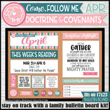 2025 {D&C} CFM "FULL" Monthly Bulletin Board Kits {JAN-DEC} PRINTABLE