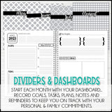 2025 EVERYDAY Personal Planner {Inside Pages Only} EDITABLE Printable