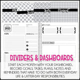 2025 Latter-day Lifestyle Planner {Inside Pages Only} EDITABLE Printable