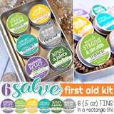 "6 SALVE" First Aid Kit