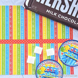 BIRTHDAY Candy Bar Wrapper {Bright} PRINTABLE-My Computer is My Canvas