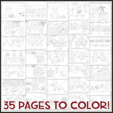 BOOK OF MORMON Scripture Stories Coloring Book {PRINTABLE}