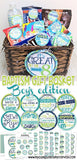 Baptism Gift Tag Kit {BOYS} PRINTABLE