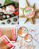 Box of CHRISTMAS CHEER {Gift Tag Kit} PRINTABLE-My Computer is My Canvas