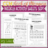 CFM BOOK of MORMON Activity Sheets {JAN-DEC 2020} DISCOUNTED PRE-ORDER BUNDLE - PRINTABLE