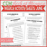 CFM BOOK of MORMON Activity Sheets {JAN-DEC 2020} DISCOUNTED PRE-ORDER BUNDLE - PRINTABLE