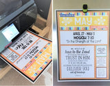 CFM BOOK of MORMON FAUX Bulletin Board Sheets {MAY-DEC 2020} DISCOUNTED PRE-ORDER BUNDLE - PRINTABLE