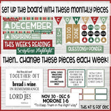 CFM BOOK of MORMON Family Bulletin Board Kit {DEC 2020} PRINTABLE