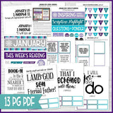 CFM BOOK of MORMON Family Bulletin Board Kit {JAN 2020} PRINTABLE