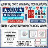 CFM BOOK of MORMON Family Bulletin Board Kit {JULY 2020} PRINTABLE