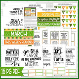 CFM BOOK of MORMON Family Bulletin Board Kit {MAR 2020} PRINTABLE