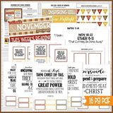 CFM BOOK of MORMON Family Bulletin Board Kit {NOV 2020} PRINTABLE