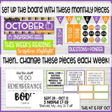 CFM BOOK of MORMON Family Bulletin Board Kit {OCT 2020} PRINTABLE
