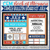 CFM BOOK of MORMON Family Bulletin Board Kits {APR-DEC 2020} DISCOUNTED PRE-ORDER BUNDLE - PRINTABLE