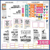 CFM BOOK of MORMON Family Bulletin Board Kits {FEB-DEC 2020} DISCOUNTED PRE-ORDER BUNDLE - PRINTABLE