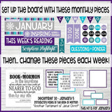CFM BOOK of MORMON Family Bulletin Board Kits {JAN-DEC 2020} DISCOUNTED PRE-ORDER BUNDLE - PRINTABLE