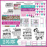CFM BOOK of MORMON Family Bulletin Board Kits {JAN-DEC 2020} DISCOUNTED PRE-ORDER BUNDLE - PRINTABLE