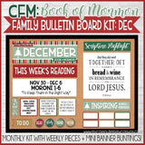 CFM BOOK of MORMON Family Bulletin Board Kits {JULY-DEC 2020} DISCOUNTED PRE-ORDER BUNDLE - PRINTABLE