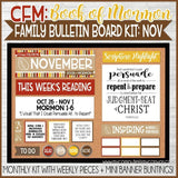 CFM BOOK of MORMON Family Bulletin Board Kits {JULY-DEC 2020} DISCOUNTED PRE-ORDER BUNDLE - PRINTABLE