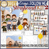 CFM BOOK of MORMON Story Board {KIT 2} Printable