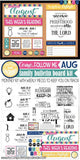 CFM D&C Family Bulletin Board Kit + FAUX Sheets {AUGUST 2021} PRINTABLE