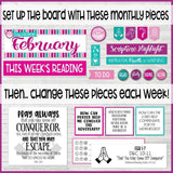 CFM D&C Family Bulletin Board Kit + FAUX Sheets {FEB 2021} PRINTABLE