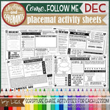 CFM D&C Placemat Activity Sheets {ANNUAL BUNDLE} PRINTABLE