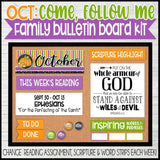 CFM Family Bulletin Board BUNDLE {APR-DEC}